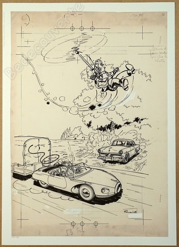 Affiche franquin recueil du - recueil,