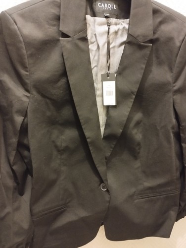Veste top caroll noire - ,