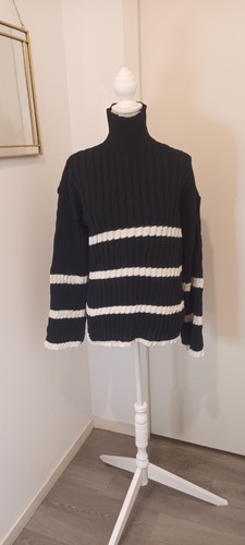 Pull col roulé femme - col,