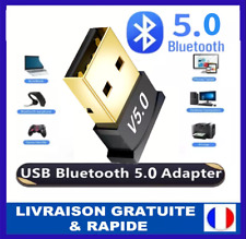 Adaptateur Bluetooth 5.0 USB - Compatible Windows 11/10, Connexion Rapide Aux Or