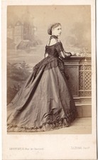 Marquise des Roys d'Eschandelys née Parent Photo CDV Levitsky Paris