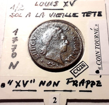 FAUTEE Louis XV 1/2 Sol