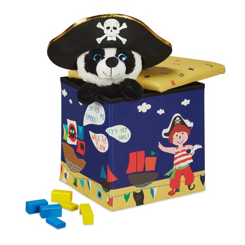 Tabouret enfants rangement - tabouret,