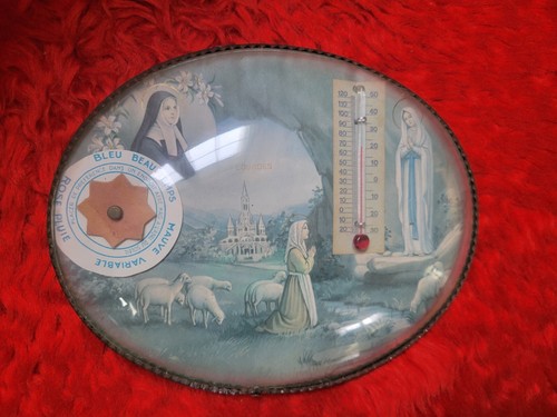 Cadre lourdes vierge marie - lourdes,