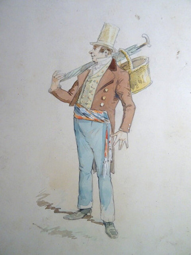 Ecole francaise xix - francaise, dessin