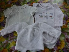 3 mois , 3 pièces , le lot