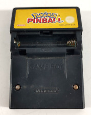 Jeu Game Boy en loose  Pokemon Pinball EUR avec Rumble OK  sans Cache pile
