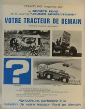 prospectus brochure tracteur de demain FORD voiture tractor traktor prospekt 
