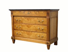 Commode Style Directoire en Frêne et loupe de Frêne massif