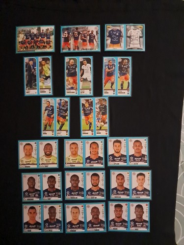 Lot sticker panini foot - lot,