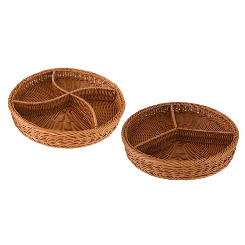 Corbeille pain rotin - corbeille, en