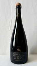 Bouteille factice Magnum de Champagne Henri Giraud Millesime 2000 Fut de Chêne 