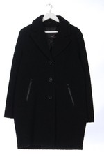 FUCHS SCHMITT Manteau en laine Dames Manteau T EU 36 noir style décontracté