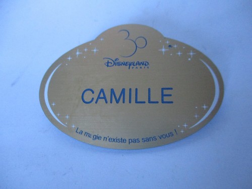 Name tag cast member - name,