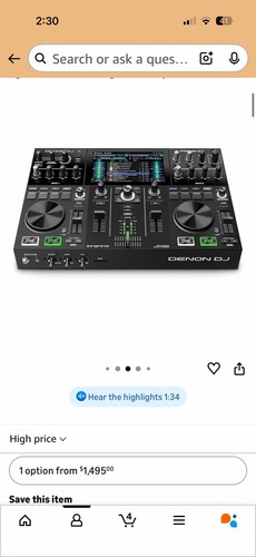 Denon prime go - denon, dj