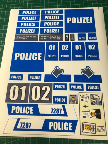 Custom lego police - lego,