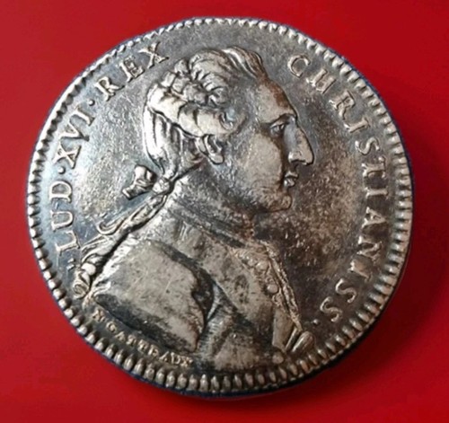 Jeton argent louis xvi - argent,