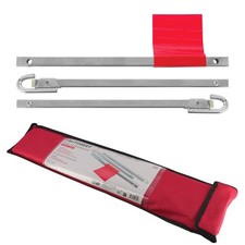 Barre de remorquage, tubes carrés, capacité de traction 2000kg - AUTOBEST