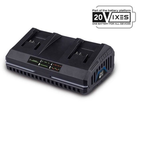 Chargeur double 20v - double, 2.4a