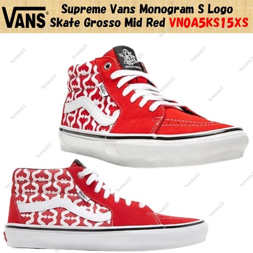 Supreme vans monogram logo - supreme,