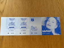 billet ticket place de concert