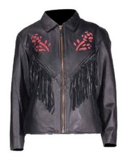 Femmes Noir Cuir de Vachette