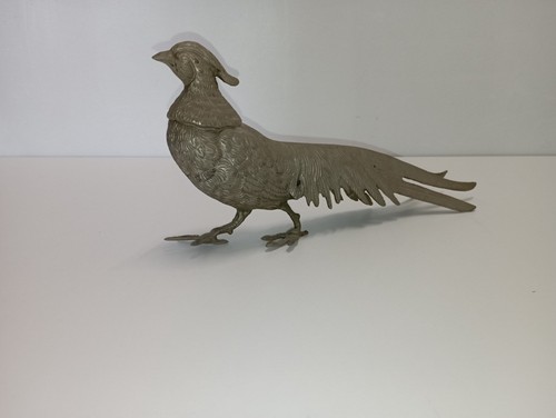 Statuette faisan laiton - de, en