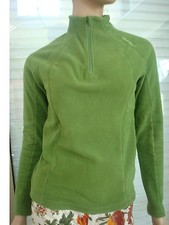 Sweat polaire microfibre vert - sweat,