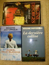 lot de 3 livres régine