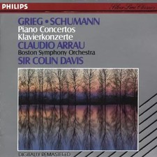 Piano Concertos = Klavierkonzerte, Robert Schumann, Edvard Grieg, Sir Colin Davi