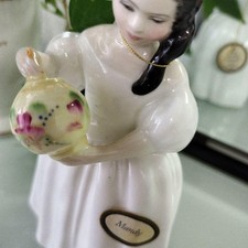 Figurine Royal Doulton Mandy HN2476 1982 Hand Made England w/ Tag 13cm 5in