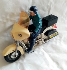 MATCHBOX K-83 Harley police + pilote (vintage 82/85)
