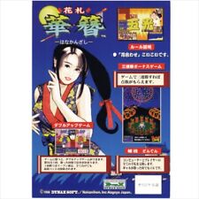 Usé Hanafuda Hana Kanzashi PCB PC Board Dynax 1996 Bet Type Arcade Jeu Japon