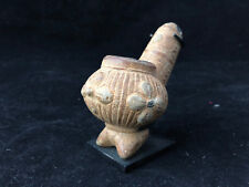 Foyer de Pipe Terre Cuite Afrique Ethnique Antique Epoque A identifier