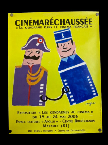 Affiche gendarmerie savignac - affiche,