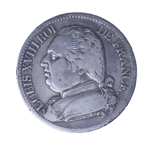 Louis xviii francs 1815 - louis,