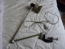 LAMPE DE COUTURIERE EN METAL 2 BRAS VINTAGE ANNEES 60