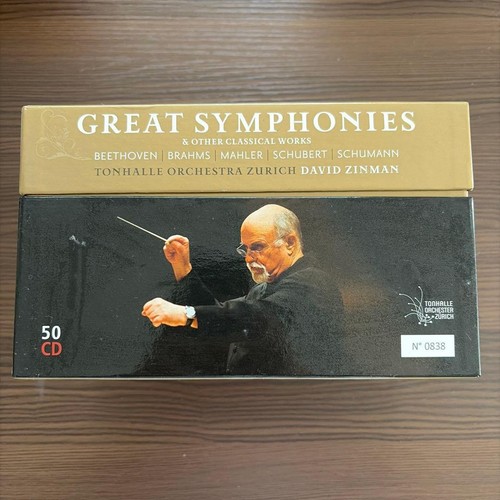 Coffret great symphonies 50cd - symphonies,