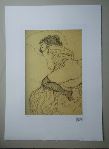Sérigraphie gustav klimt - sérigraphie,