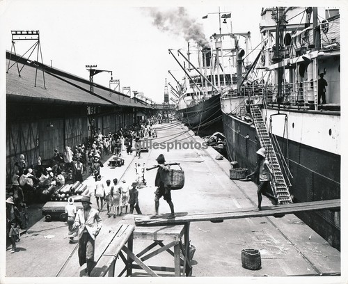 Singapore 1940 le port - -,
