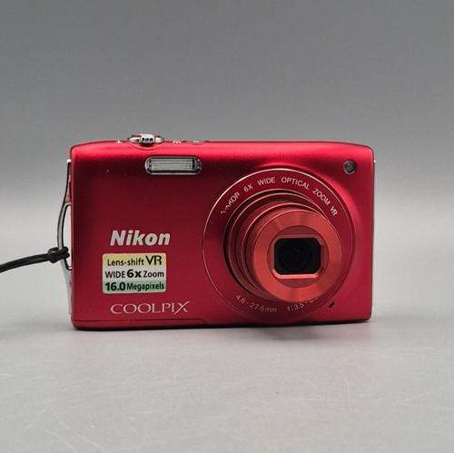 Nikon coolpix s3300 red - nikon,