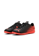 Puma Chaussures de Football Attacanto II It Jr Enfants Intérieur 108498 07 Noir