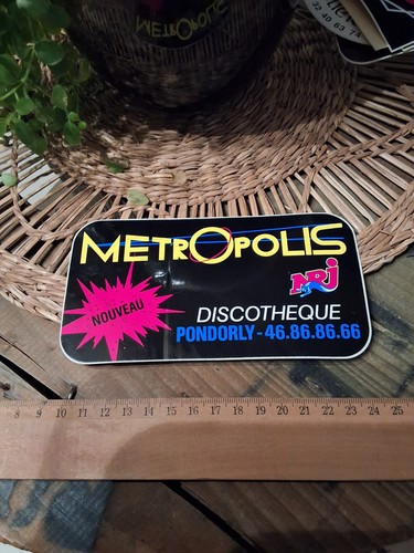 Ancien autocollant