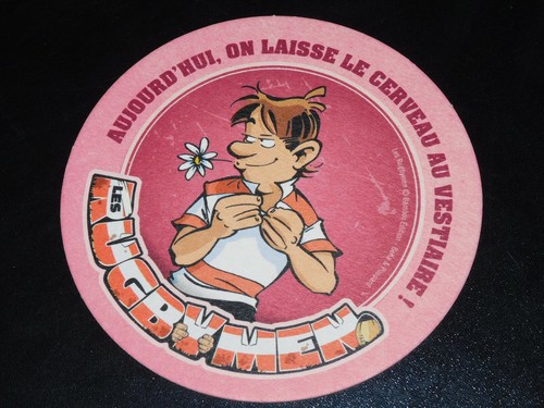 Sous bock les rugbymen bd - les,