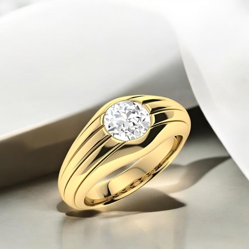 Bague diamant alliance - , or