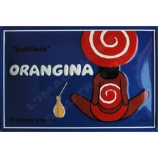 Plaque métal  publicitaire