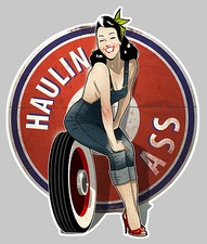 PINUP HAULIN ASS GARAGE HOT