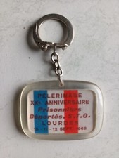 Porte-Clés Pélerinage XX° anniversaire Prisonniers Déportés, S.T.O  LOURDES