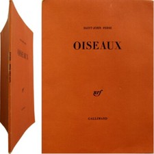 Oiseaux recueil de poèmes 1963 Saint-John Perse hommage à Georges Braque Nrf