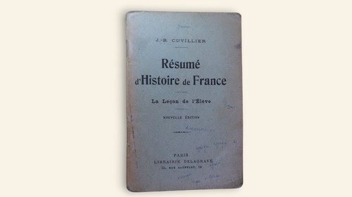 Livre ancien manuel scolaire - manuel,